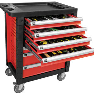 CARRELLO PORTAUTENSILI 7 CASSETTI CON 172 UTENSILI